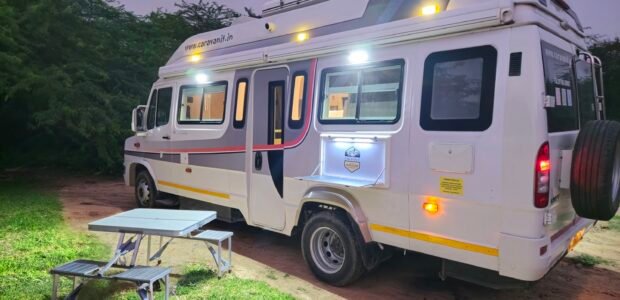 caravan on rent Delhi