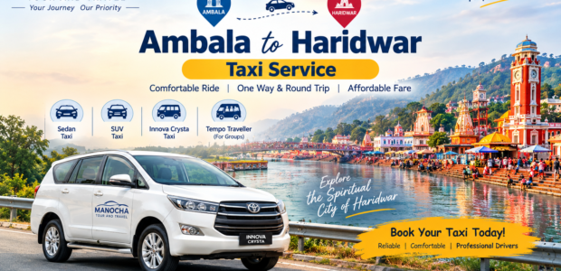 Ambala to Haridwar Taxi